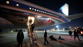 Air Force One muss auf Weg nach Davos umkehren