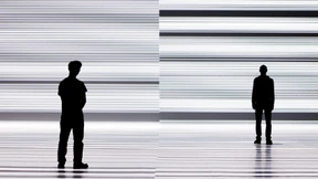 Ryoji Ikeda. Audiovisuelle Installation in der Kraftzentrale.