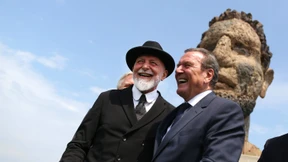 Kunst am öffentlichen Rhein