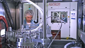 Aixtrons Aktienkurs bricht ein