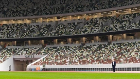 Allein im Olympiastadion