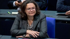 Pressekonferenz mit Andrea Nahles zu Fall Maaßen