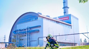 Wasserstoff statt Gas im Kraftwerk