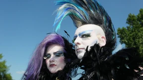 Hoffentlich hält das Make-up