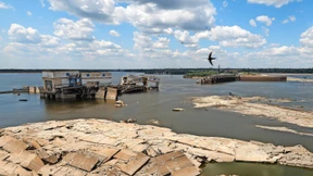 Schwermetalle aus Kachowka-Stausee bedrohen Umwelt