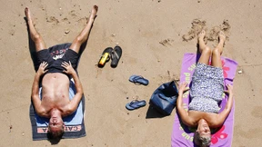 Am Wochenende wird es wieder heiß