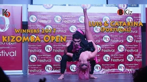 Catarina und Luis tanzen „Kizomba“