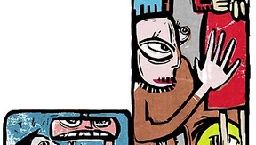 Niedergestochen für ein paar Rubel