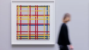 Mondrian-Bild hängt seit Jahrzehnten auf dem Kopf