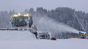 Auf den Kunstschnee ist Verlass