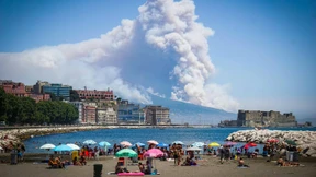 Der Anblick des Vulkans war vielversprechend