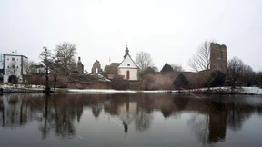 Burgruine im Ruhemodus