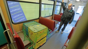 Wenn das Paket per Straßenbahn kommt