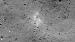 Nasa veröffentlicht Bild von Trümmern auf dem Mond