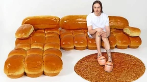Ein Sofa wie gebacken