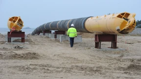 Nur ein Rohr von A nach B