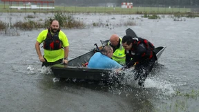 Hurrikan „Florence“ trifft auf Land