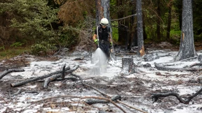 Vom Büro an den Brandherd