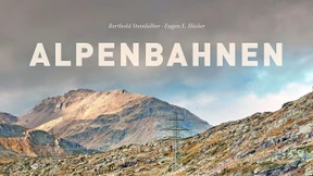 Bähnlein, die durch Berge tänzeln