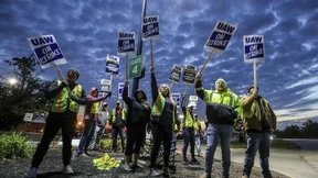 In Amerika zeigt sich der starke Arm der Arbeiter