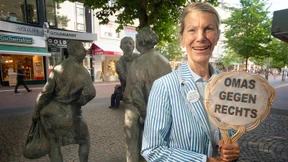 „Omas gegen rechts“ kontern mit Respekt