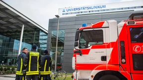 Drei Verletzte bei Brand in Frankfurter Uniklinik