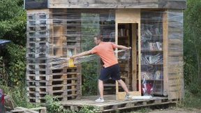 Waldorfschule baut Zeitungspavillon