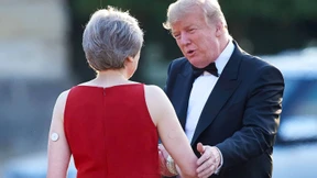 May empfängt Trump in London