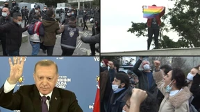 Erdogan attackiert LGBT-Bewegung