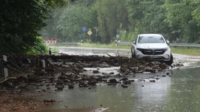 Teile Deutschlands kämpfen wieder mit Starkregen