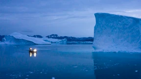 Deutlich mehr Eisberge vor Grönland