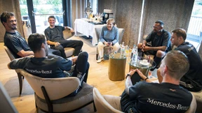 Die Kicker und die Kanzlerin