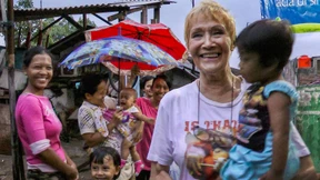 Sie tanzte mit Lindenberg