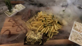 In diesem Restaurant ist alles Show