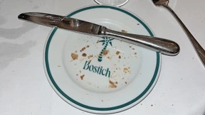 Ein Hintergrundgespräch in der Brasserie