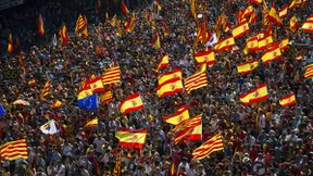 Hunderttausende demonstrieren in Barcelona gegen Unabhängigkeit