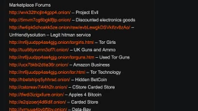 Suche auf der dunklen Seite des Netzes