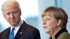 Merkel und Biden fordern Abzug russischer Truppen