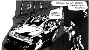 Ägyptens Situation aus der Comicsicht