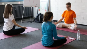 Sonnengruß vor der Klausur