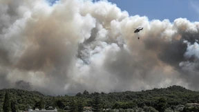 Waldbrand nicht unter Kontrolle