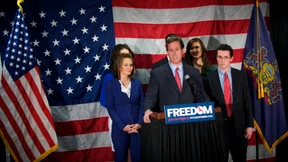 Den Namen Romney erwähnte Santorum nicht