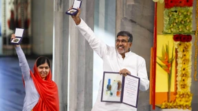 Kinderrechtler nehmen Friedensnobelpreis entgegen