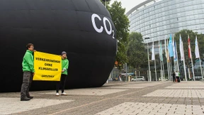 Demonstranten und Sperrungen