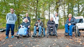 Hanglage als Hindernis für Flüchtlinge