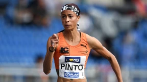 Eine Sprinterin auf Kollisionskurs