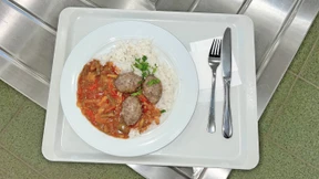 Cevapcici in der Kantine des Wirtschaftsministeriums