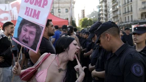 Krawalle bei Anti-Milei-Protesten