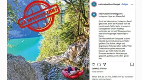 „Ihr zerstört durch solche Postings die Natur“