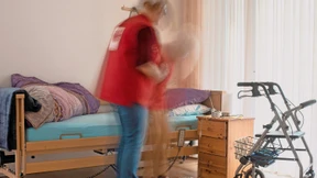 Wenn man den Pflegedienst ruft und niemand kommt